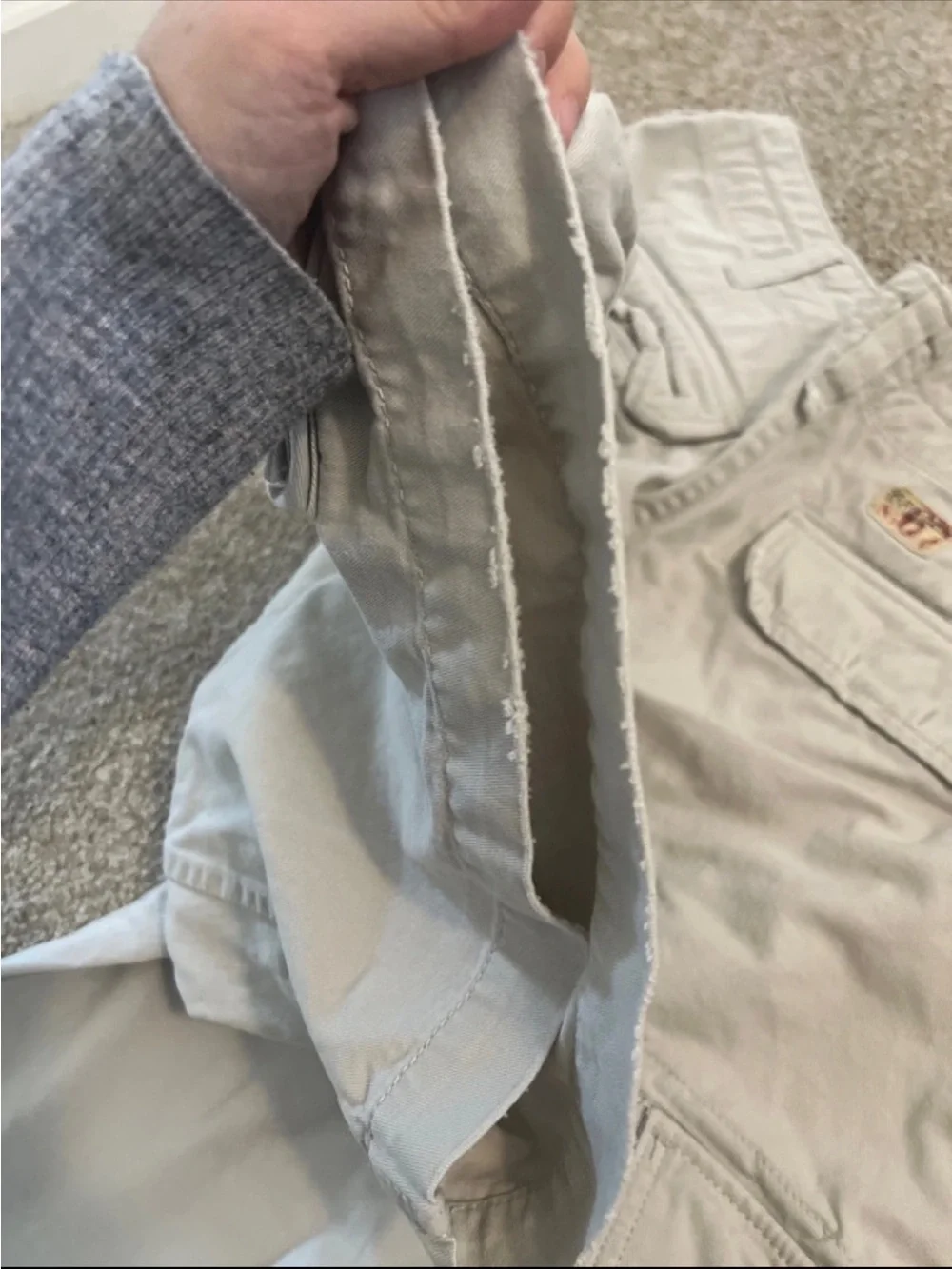 Ralph Lauren Men's Cargo Shorts in beige